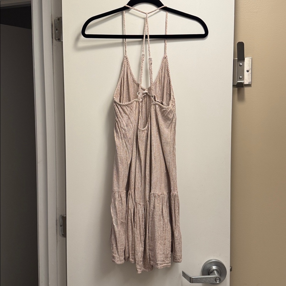 Aerie Striped Racerback Cotton Dress Sz S - Picture 9 of 12